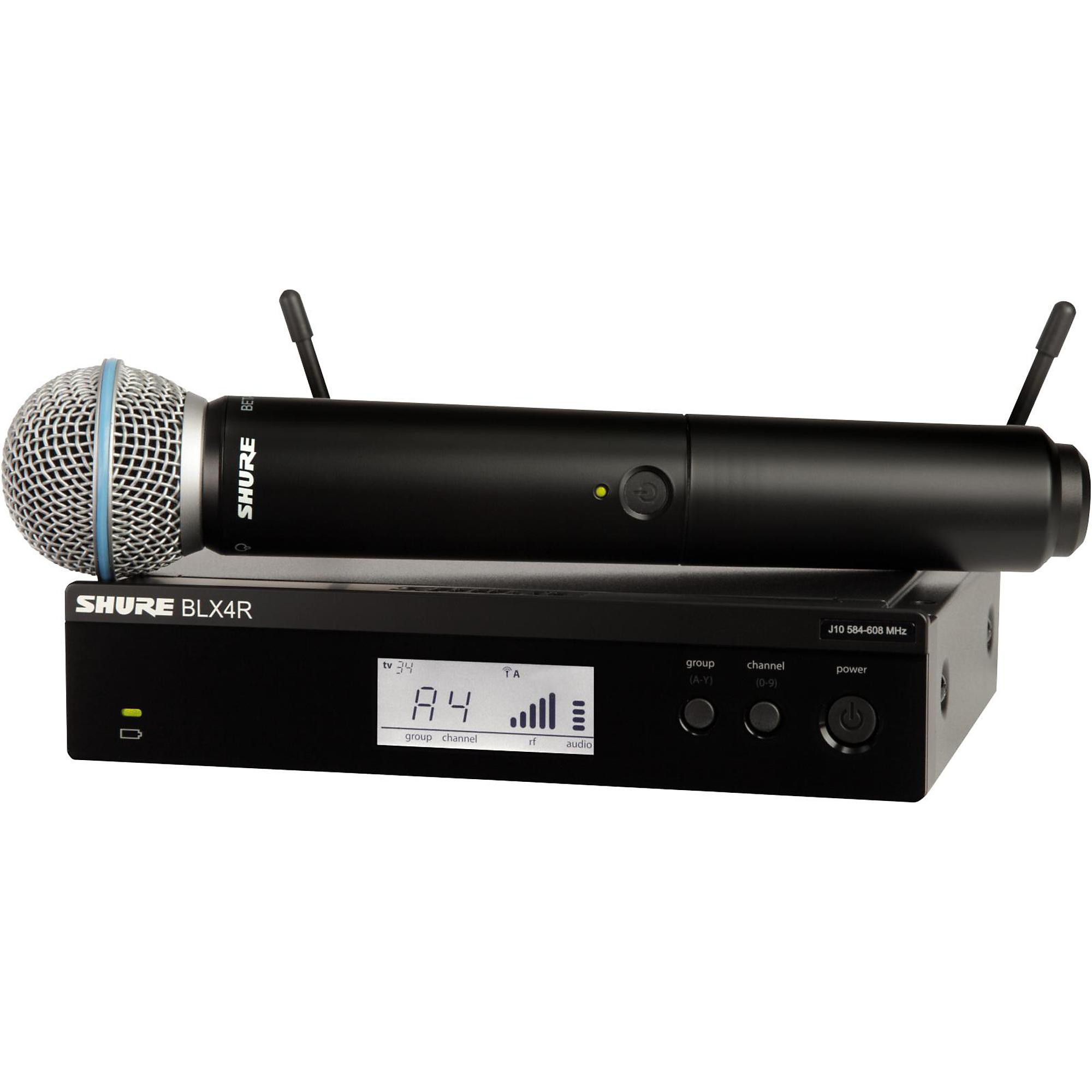 BLX24/B58 - BETA 58A ワイヤレスボーカルシステム - Shure 日本