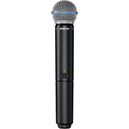 Shure BLX2/B58 Handheld Wireless Transmitter Wi... Shure BLX2/B58 Handheld Wireless Transmitter With BETA 58A Capsule Band H9