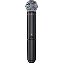 Shure BLX2/B58 Handheld Wireless Transmitter With BETA 58A Capsule Band H11
