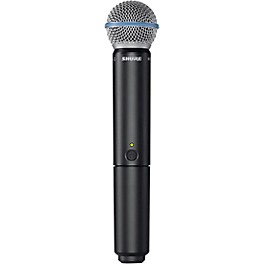 Shure BLX2/B58 Handheld Wireless Transmitter W... Shure BLX2/B58 Handheld Wireless Transmitter With BETA 58A Capsule Band H11