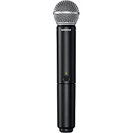 Open Box Shure BLX2/SM58 Handheld Wireless Transmitter with SM58 Capsule Level 1 Band H9