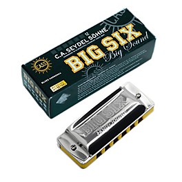 SEYDEL BIG SIX BLUES Harmonica D Yellow SEYDEL BIG SIX BLUES Harmonica D Yellow