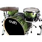 Crush Drums & Percussion Sublime E3 Maple 4-Piece Shell Pack High Gloss Lacquer with 26 Inch Bass Drum Green Sparkle Black...
