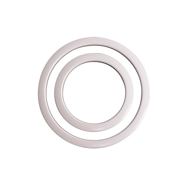 Gibraltar Port Hole Protector White 6 in.