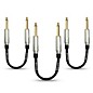 Mogami 1/4" Straight Patch Cable, 8" (3-Pack) thumbnail