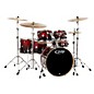 PDP by DW Concept Maple 6-Piece Shell Pack Red To Black Fade thumbnail
