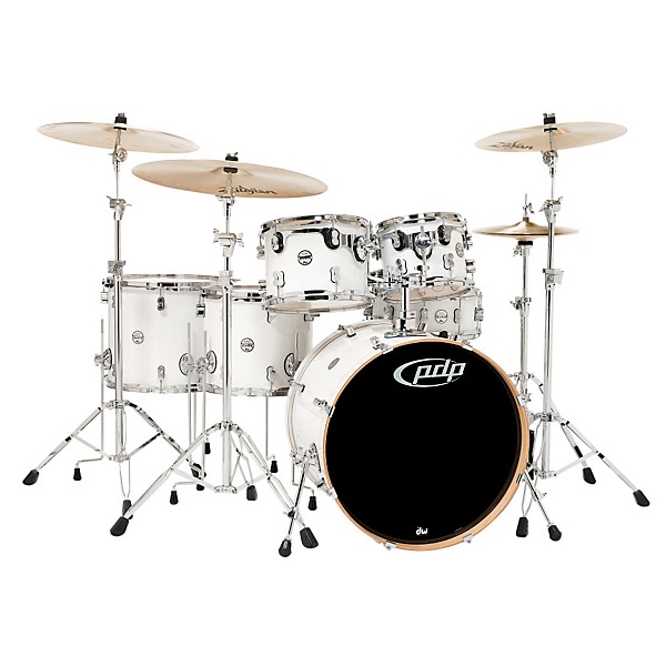 PDP by DW Concept Maple 6-Piece Shell Pack Pearlescent White