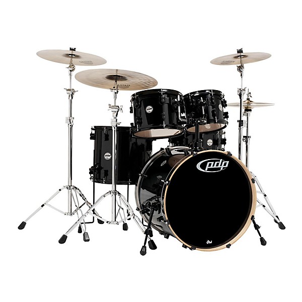 PDP by DW Concept Maple 5-Piece Shell Pack Pearlescent Black