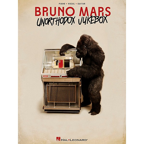 Hal Leonard Bruno Mars - Unorthodox Jukebox for Piano/Vocal/Guitar (PVG)