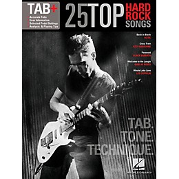 Hal Leonard 25 Top Hard Rock Songs  Tab, Tone & Technique Guitar Tab Songbook