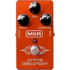 MXR M249 Super Badass Dynamic O.D. Effects Pedal Silver and Red