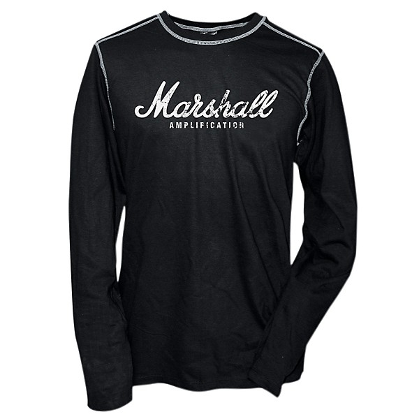 Marshall Logo Thermal Black with Gray Contrast Stitching Small