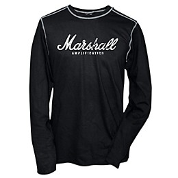 Marshall Logo Thermal Black with Gray Contrast Stitching Medium