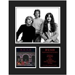 Mounted Memories Rush Moving Pictures 11x14 Matted Photo