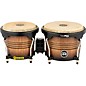 MEINL Free Ride Series Matte Wood Bongos Antique Tobacco Burst 6.75 & 8 in.