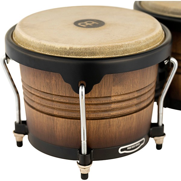 MEINL Free Ride Series Matte Wood Bongos Antique Tobacco Burst 6.75 & 8 in.