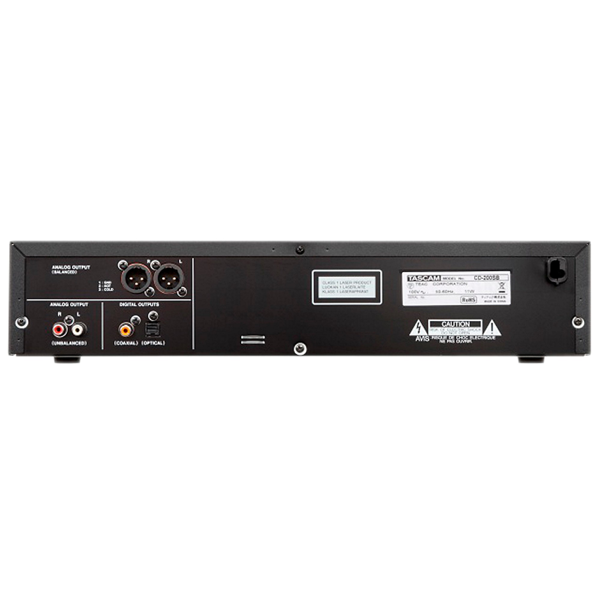 TASCAM CD-200SB Professional CD, SD, & USB Rackmount Player