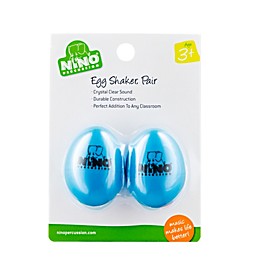 Nino Plastic Egg Shaker Pairs Sky Blue