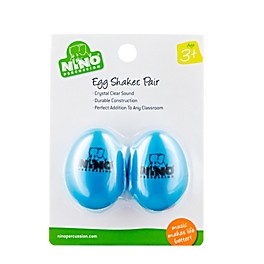 Nino Plastic Egg Shaker Pairs Aubergine Nino Plastic Egg Shaker Pairs Sky Blue