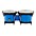 Nino ABS Bongos Plus Yellow Shell/Black Hardware 6-1/2 & 7-1/2 in. Nino ABS Bongos Plus Blue Shell 6.5 and 7.5 in.