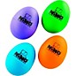 Nino Plastic Egg Shaker 4 Piece Assortment Aubergine/Grass Green/Orange/Sky Blue thumbnail