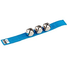 Nino Wrist Bells Strap with 3 Bells Blue 9 in. Nino Wrist Bells Strap with 3 Bells Blue 9 in.