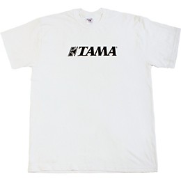 TAMA Classic Logo T-Shirt White Large