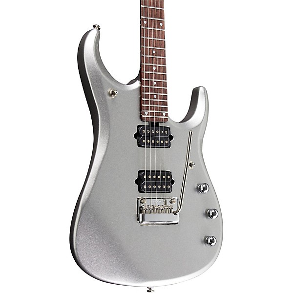 Open Box Ernie Ball Music Man JP13 John Petrucci 6-String Electric Guitar Level 2 Platinum Silver 190839237224