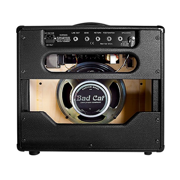 Bad Cat Bobcat 5/100 100W 1x12 Guitar Tube Combo Amp Black