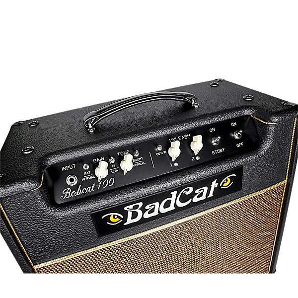 Bad Cat Bobcat 5/100 100W 1x12 Guitar Tube Combo Amp Black