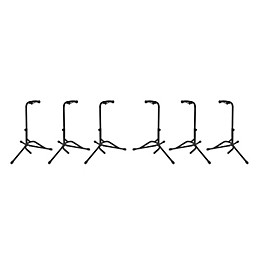 Musician's Gear Electric, Acoustic and Bass Guitar Stands (6-Pack)