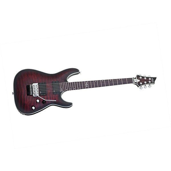 Open Box Schecter Guitar Research C-1 FR Platinum Electric Guitar Level 1 Translucent Red