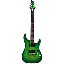 Schecter Guitar Research C-1 Platinum Electric Guitar Emerald Burst