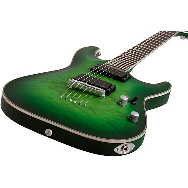 Schecter Guitar Research C-1 Platinum Electric Guitar Emerald Burst