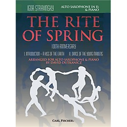 Carl Fischer Rite of Spring - Mvts. I & II for Alto Sax & Piano (Book + Sheet Music)