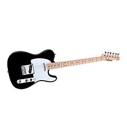 Open Box Starcaster by Fender Telecaster Electric Guitar Black