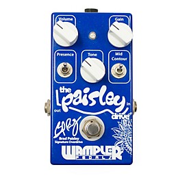 Wampler The Paisley Drive Signature Overdrive Guitar Effects Pedal