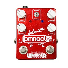 Open Box Wampler Pinnacle Deluxe Distortion Guitar Effects Pedal Level 1