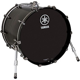 Open Box Yamaha Live Custom 22x18" Bass Drum Level 2 Black Wood 888365494531