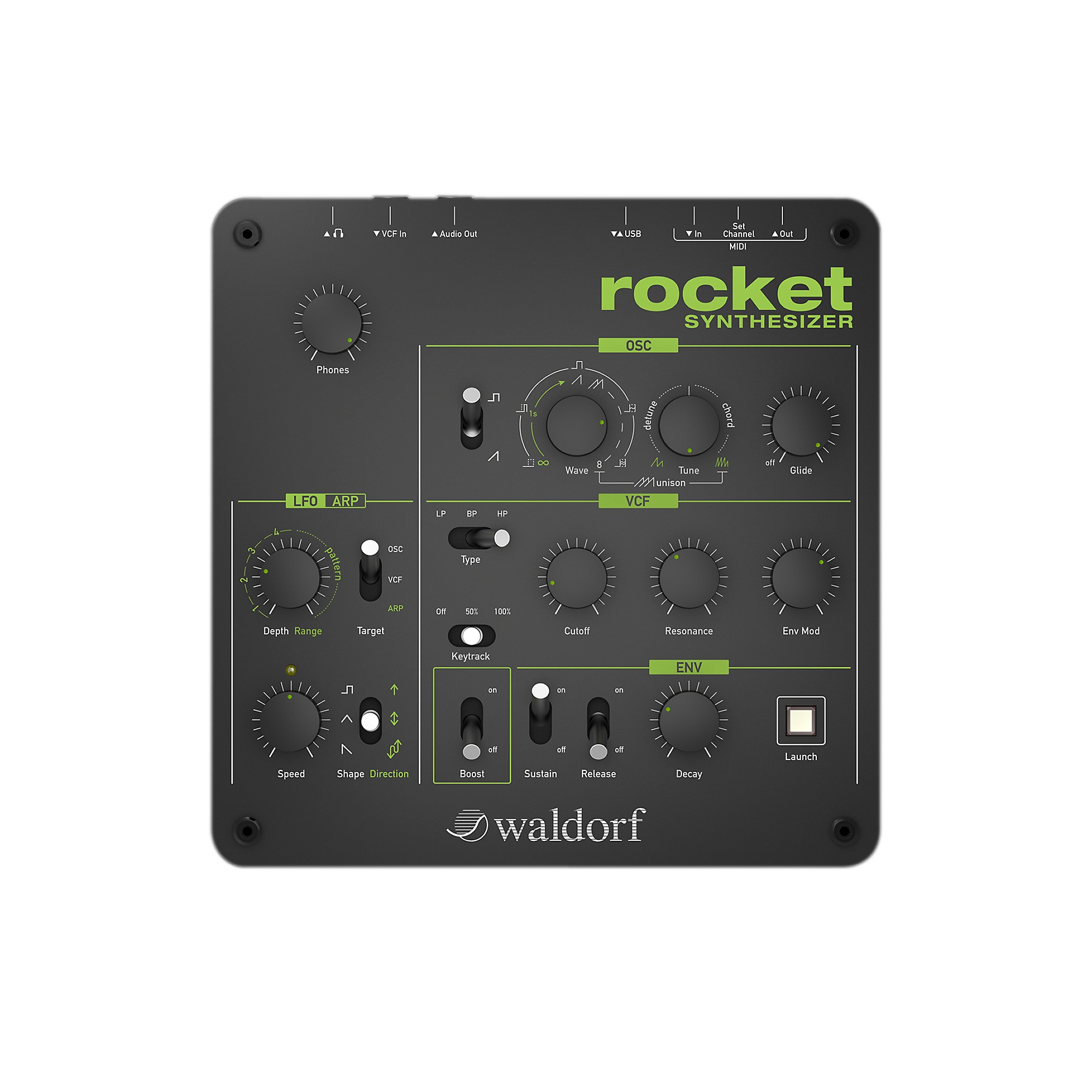Waldorf Rocket Synthesizer | Guitar Center