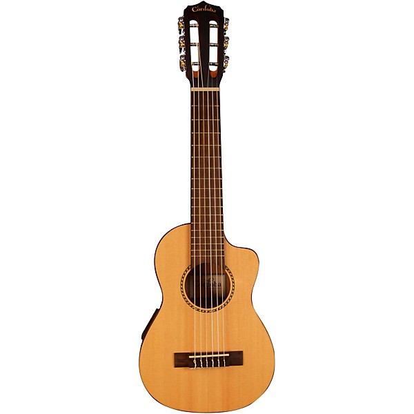 Open Box Cordoba Guilele CE 6-String Acoustic-Electric Ukulele Level 2 Natural 190839146786