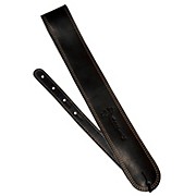 Martin Leather/Suede Guitar Strap, 2.5" Black for sale