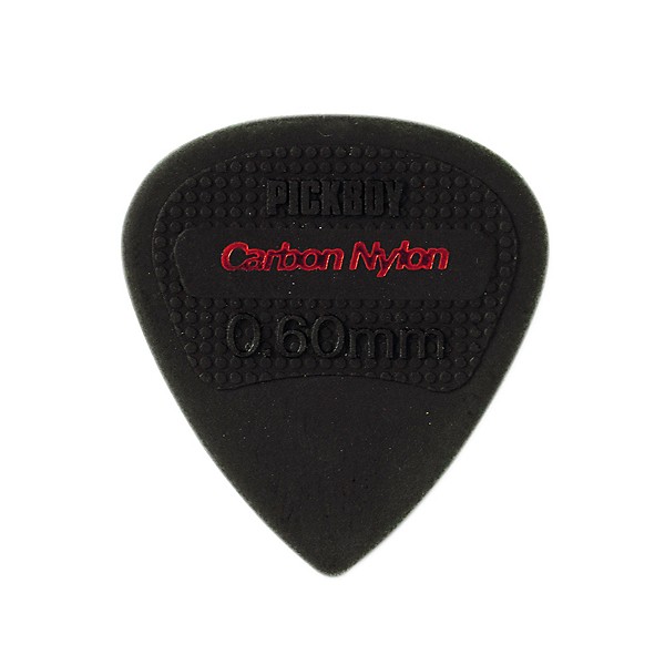 Pick Boy Edge, Sharp Tip, Carbon/Nylon Guitar Picks (10-pack) .60 mm