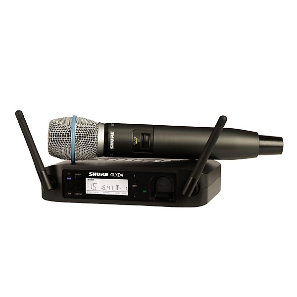 Open Box Shure GLX-D Wireless Vocal System with Beta 87A Mic Level 1 Z2