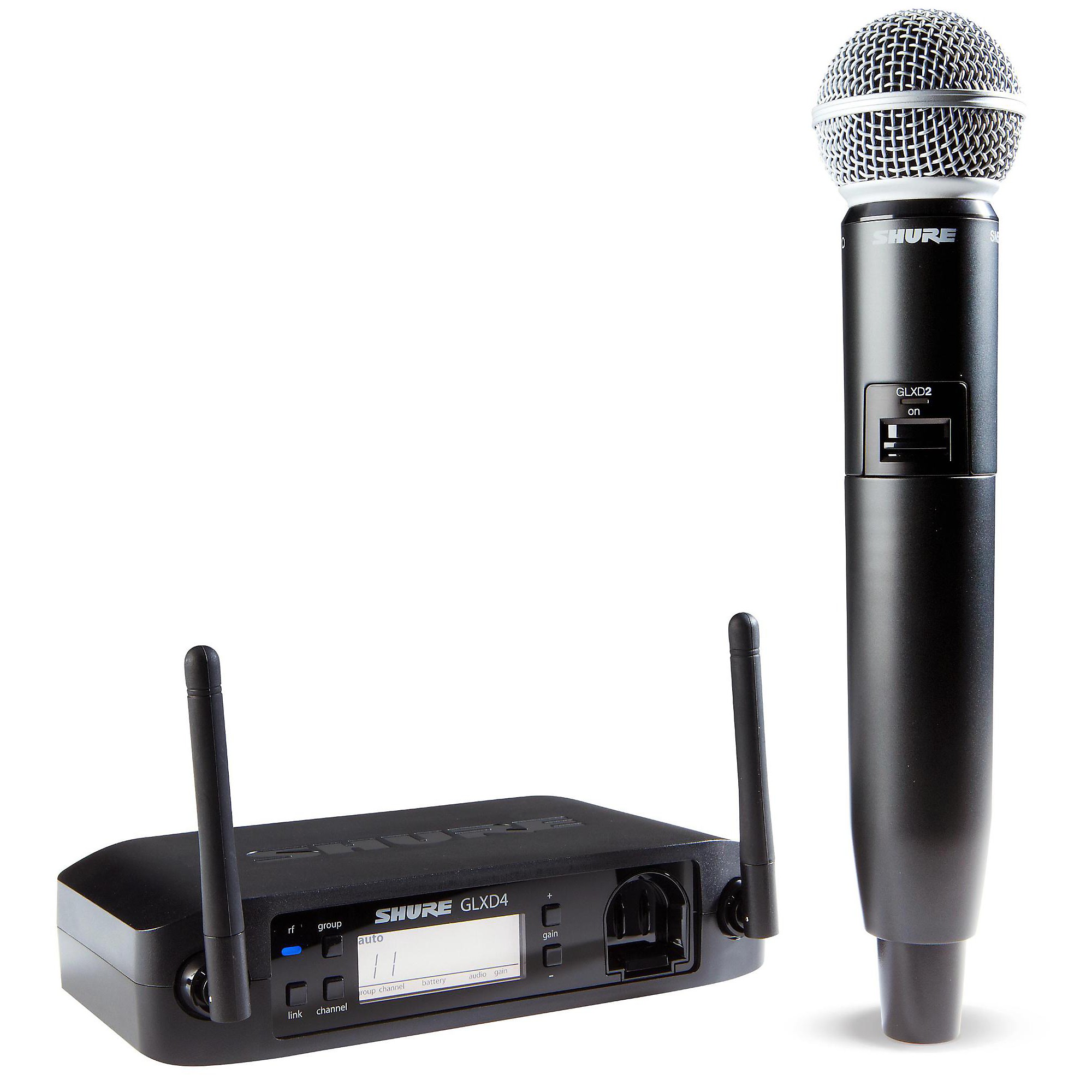 Shure GLX-D Wireless Vocal System with SM58 Mic Z2 | Guitar Center