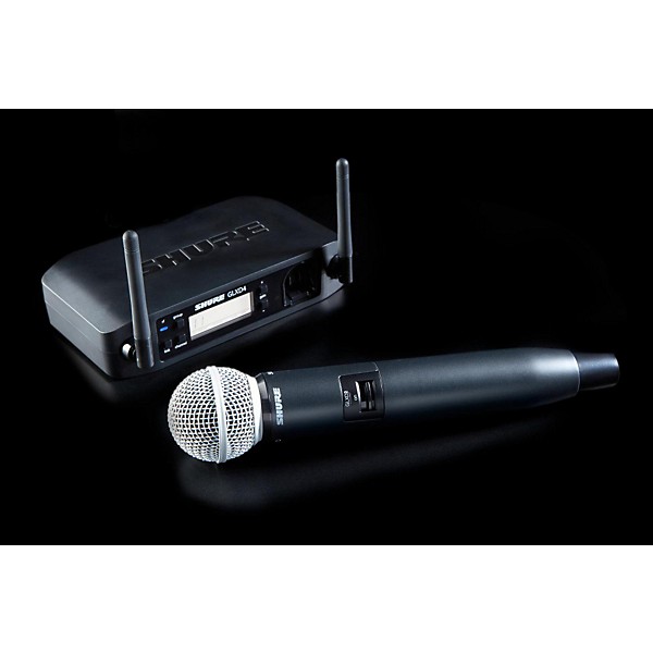 Open Box Shure GLX-D Wireless Vocal System with SM58 Mic Level 1 Z2