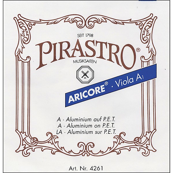 Pirastro Aricore Series Viola C String Full Size Silver