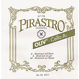 Pirastro Oliv Series Cello A String 4/4 - 22-1/2 Gauge Pirastro Oliv Series Cello A String 4/4 - 23 Gauge