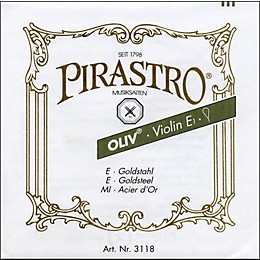 Pirastro Oliv Series Violin D String 4/4 - Gold / Aluminum 16-1/2 Gauge