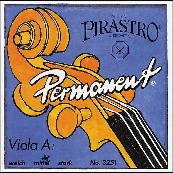 Pirastro Permanent Series Viola D String 16.5 Stark